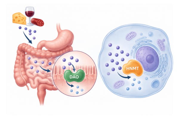 DAO und HNMT - Abbauwege Histamin