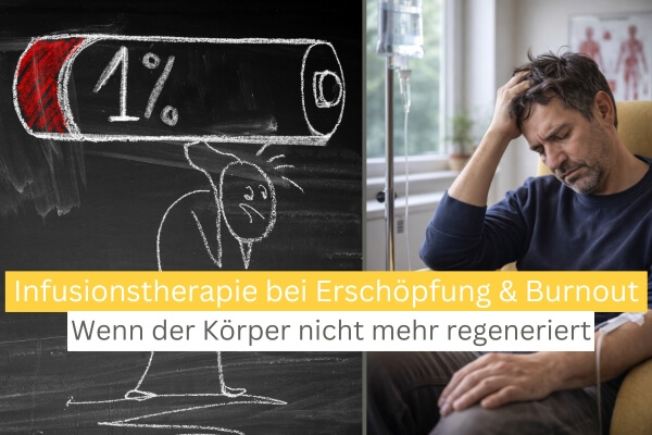 Infusionstherapie bei Erschöpfung und Burnout