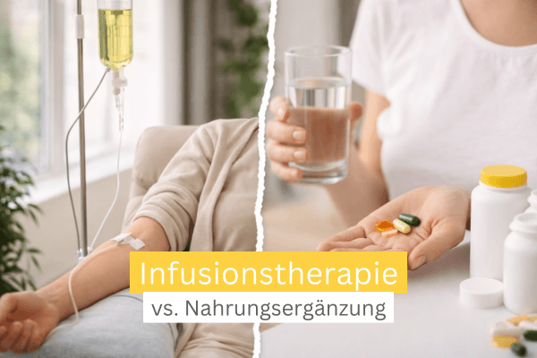 Infusionstherapie Vorteile