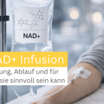 NAD+ Infusion – Wirkung, Ablauf und für wen sie sinnvoll sein kann